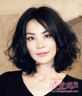 女明星短卷发发型 女卷短发型图片(3)
