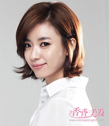 梨型脸型适合什么短发 适合梨形脸的短发(4)
