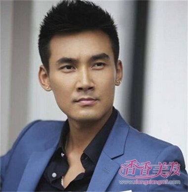 如何设计男士发型教程 2017男中年新发型(2)