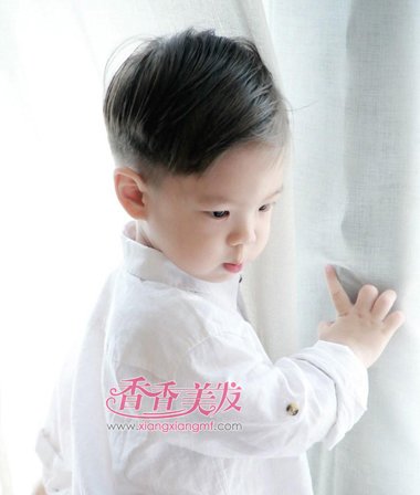 小孩子最流行的男童发型 男孩瓜子发型图片