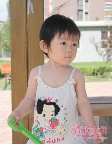 女宝宝夏天短发发型图片 儿童短发发型夏天