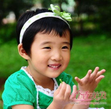 女宝宝夏天短发发型图片 儿童短发发型夏天(3