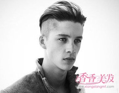 男生头发两边剃掉怎么打理发型 2017男发型剃