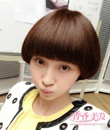 今年女性学生流行短发型图片 2017中学生短发发型(2)
