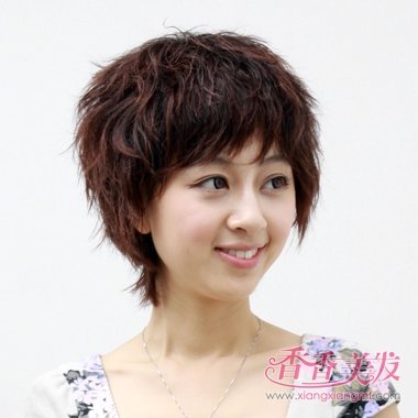 短卷发发型全卷 短卷发型图片2017女