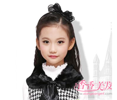 梳头发型儿童公主发型梳法 女童简单梳头发型