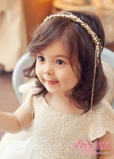 梳头发型儿童公主发型梳法 女童简单梳头发型