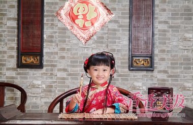 儿童如何梳好看的发型 漂亮的儿童古代发型梳法