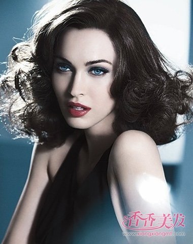 中发中卷烫发发型图片 烫头发型中卷图片