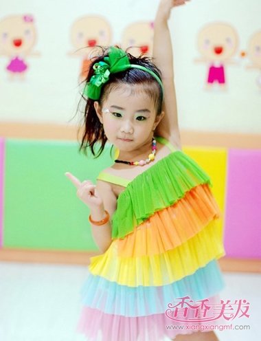 怎样给孩子梳头发舞台发型 怎样梳各式各样的