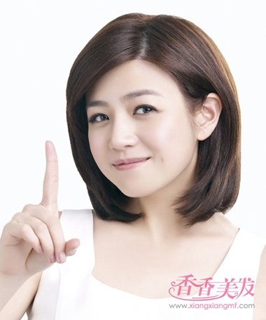 圆脸短发的女星 2017流行哪些圆脸短发_香香