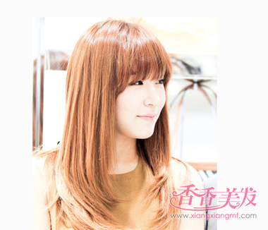 2017新发型女中长发内卷 中长不等发型内卷(4