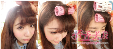 怎么用卷发夹卷发 卷发夹怎么用图解(3)