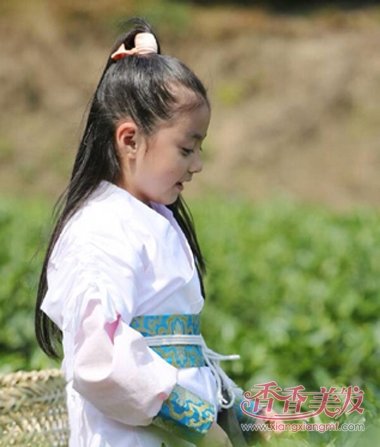 女童梳什么发型好看图 儿童古装发型怎么梳(2