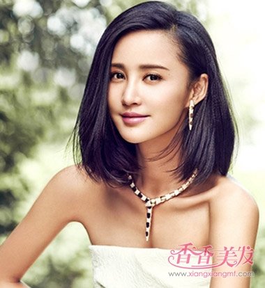 适合方脸女生的酷酷短头发 大方脸适合长发还