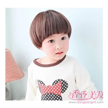 2017发型流行趋势短发小可爱 小孩发型女短发