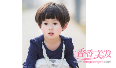 女宝宝韩国短发发型图片大全 宝宝发型女孩短