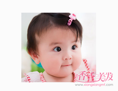 婴孩短发发型大全 女宝宝的短法发型图片(2)_香