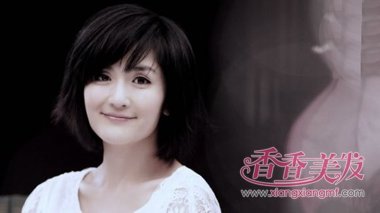谢娜短发发型图片大全 快乐大本营谢娜短发发