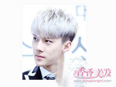 两边铲平短发发型 两边被剃的短发发型(3)_香香