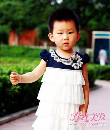 二十个月女宝短发发型图片 小女孩短发型的图