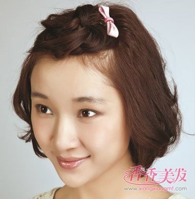 发型短发扎法完全遮住发型长发好看女生什么好看剪耳朵图片