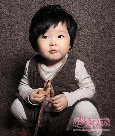 两岁女宝宝短发的发型 儿童女孩短发发型(4)_香