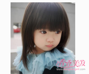 女小孩子的发型短的头 2017女宝宝短发发型(2