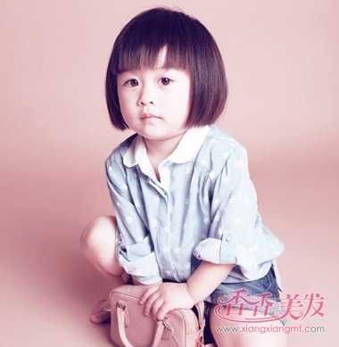 三岁小女生短发的发型 女宝宝短头发发型