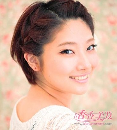短发简单发型扎法学习 怎样扎简单发型适合于