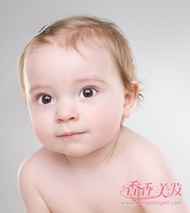 女婴儿宝宝短发发型图片 11个月女宝宝短发发