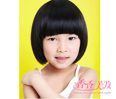 中短发小女孩发型图片 小宝宝短发发型大全(3