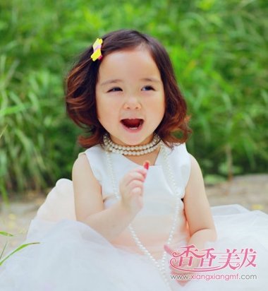 三岁小女孩短发发型 儿童可爱的短发型
