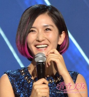 谢娜的最新短发发型 2017最流的女性短发发型