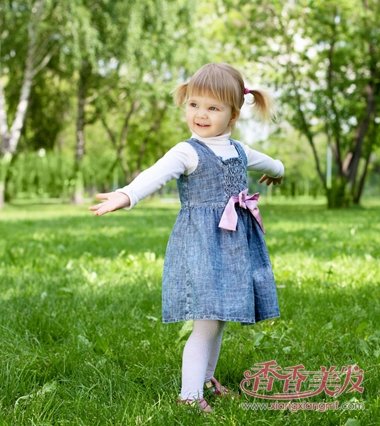 女童短发发型绑扎方法大全步骤 女童发型短发