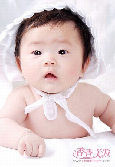 可爱女婴儿短发发型图片大全 女宝宝短发发型