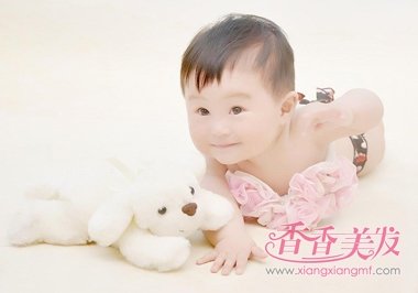 可爱女婴儿短发发型图片大全 女宝宝短发发型