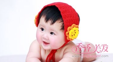 漂亮婴儿短发型 女婴儿短发发型图片_香香美发