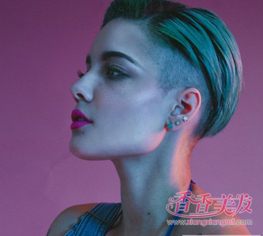 日韩女生短发发型 潮女生短发寸头发型_香香美