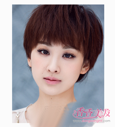 圆形脸适合什么短发型 短发圆脸适合的发型颜