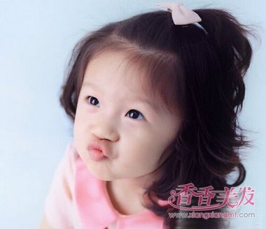 好看的短发扎辫子发型图片 小孩辫子发型短发