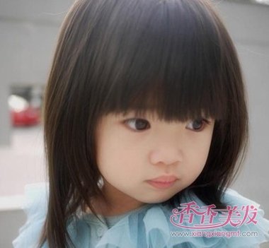 半女宝宝短发发型图片 婴幼儿短发发型图片_香