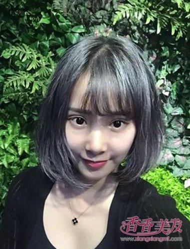 2017短发发型颜色 OL中短发发型(4)_香香美发