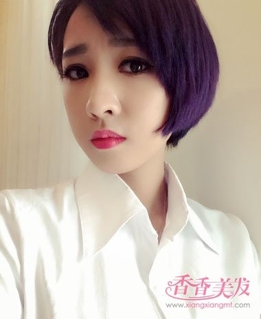 最漂亮短发发型 脸小短发弄什么发型好看