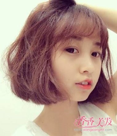 最漂亮短发发型 脸小短发弄什么发型好看(3)_香
