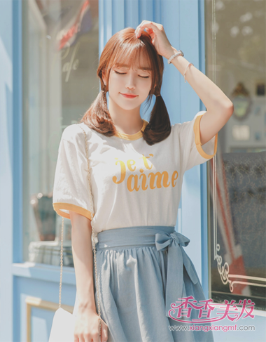 韩式中短发发型 韩式短发发型扎法步骤(4)_香香