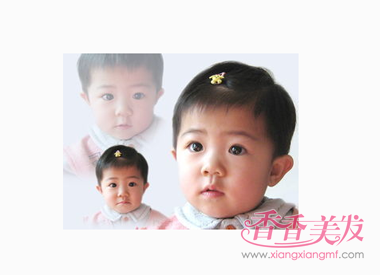 女婴幼儿短发发型 宝宝剪短发什么发型图片(4