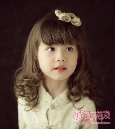 幼儿女孩子短发适合的发型 小女童中短发发型