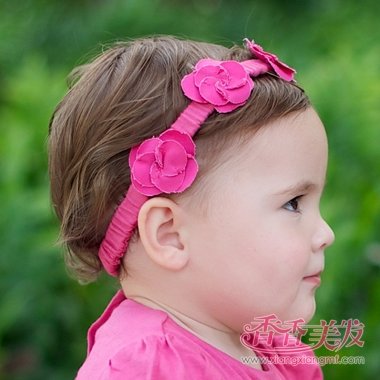 女婴儿短发型 婴儿短发型图片_香香美发手机版