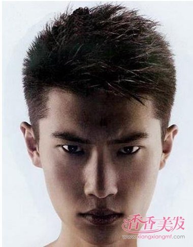 短发毛寸发型 短寸怎么做发型(2)_香香美发手机